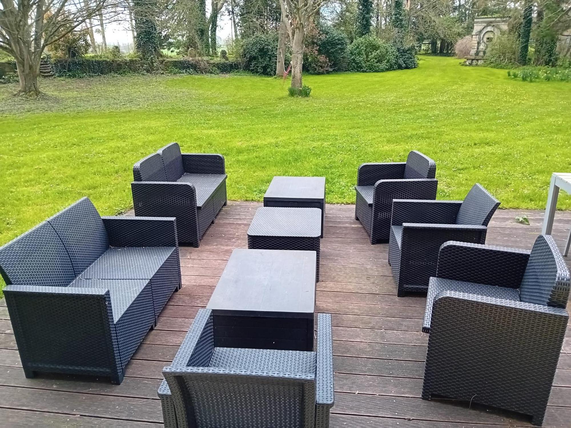 Magnifique Chateau Renove Proche Bourg Grand Parc Belle Terrasse Billard, Ping Pong, Proche Bayeux Et Plages Du Debarquement Tilly-sur-Seulles Екстериор снимка